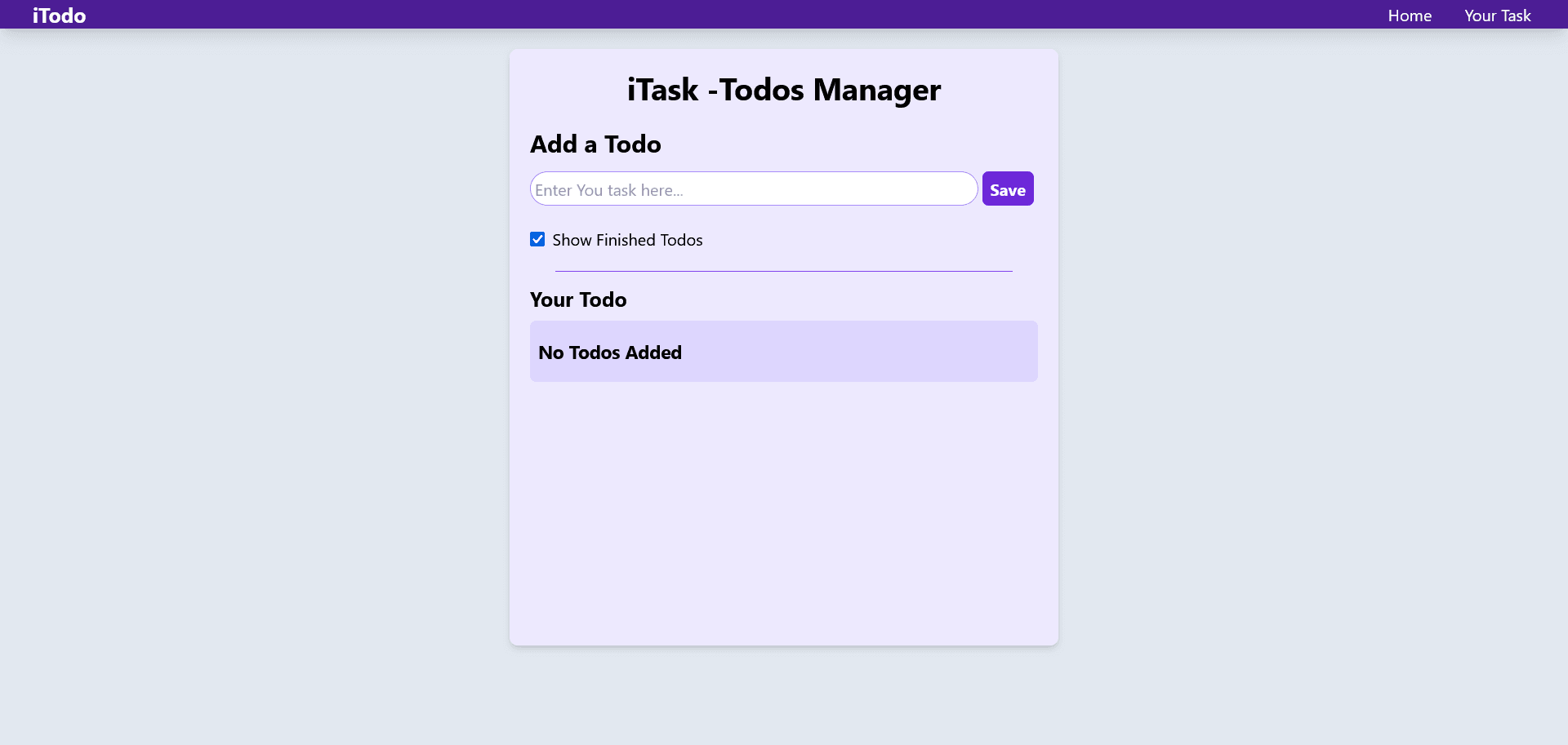 Todo App